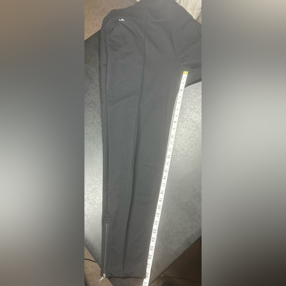 Lauren Ralph Lauren Plus Size 2XL Black Pull On Slacks W/Zipper Accent - Picture 4 of 6